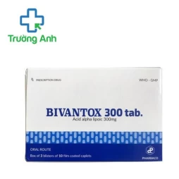 Bivantox 300 tab Pharbaco - Thuốc điều trị các biến chứng thần kinh